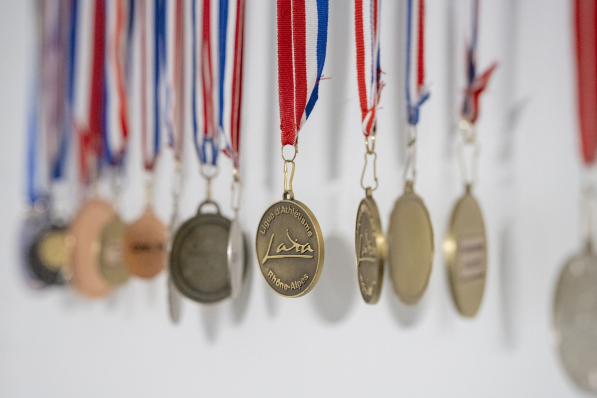 Médailles Ligue Athlétisme Rhône-Alpes