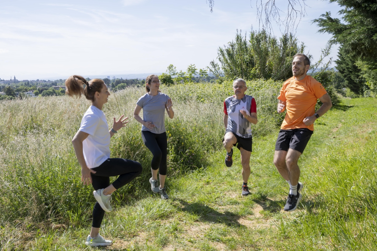 Entraînement cardio en extérieur